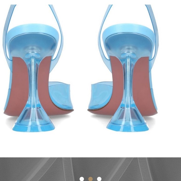 Amina muaddi glass shoes - Picture 2 of 8